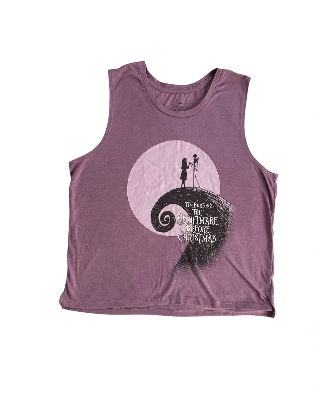 Disney Nightmare Before Christmas Tank Tops Pajama Top - Picture 2 of 4